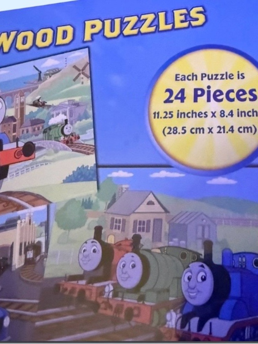 New~Thomas & Friends~Thomas The Tank Engine~3 Wooden Puzzles ~ 24 Pieces Each - Picture 5 of 16